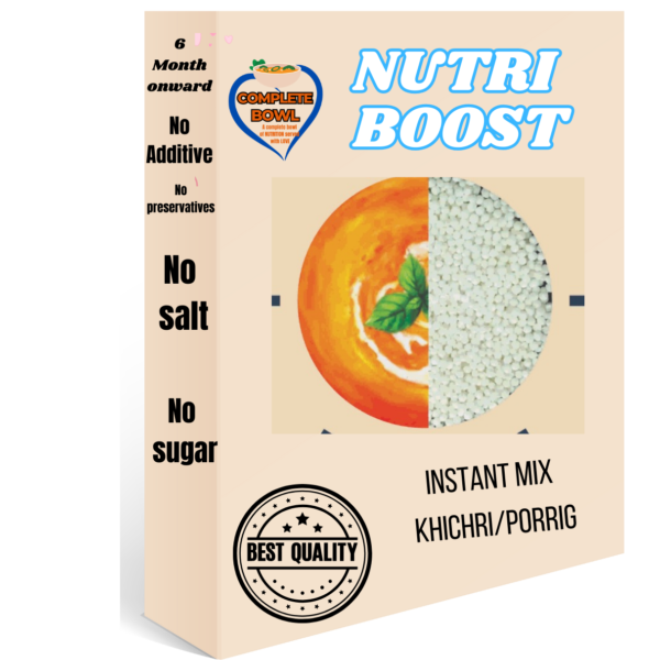 NUTRI BOOST -SABUDANA, MULTIGRAIN PORRIGE/KHICHRI MIX
